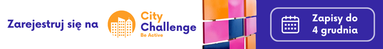 informacja o rejestracji na City Challange Be Active